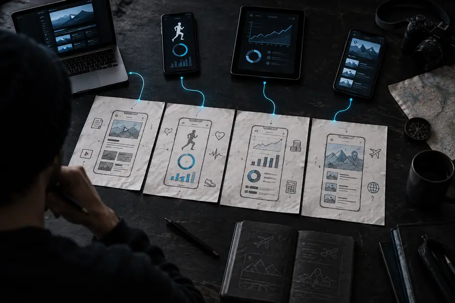 Ein grober Projektbrief, bevor ein Prototyp erstellt wird