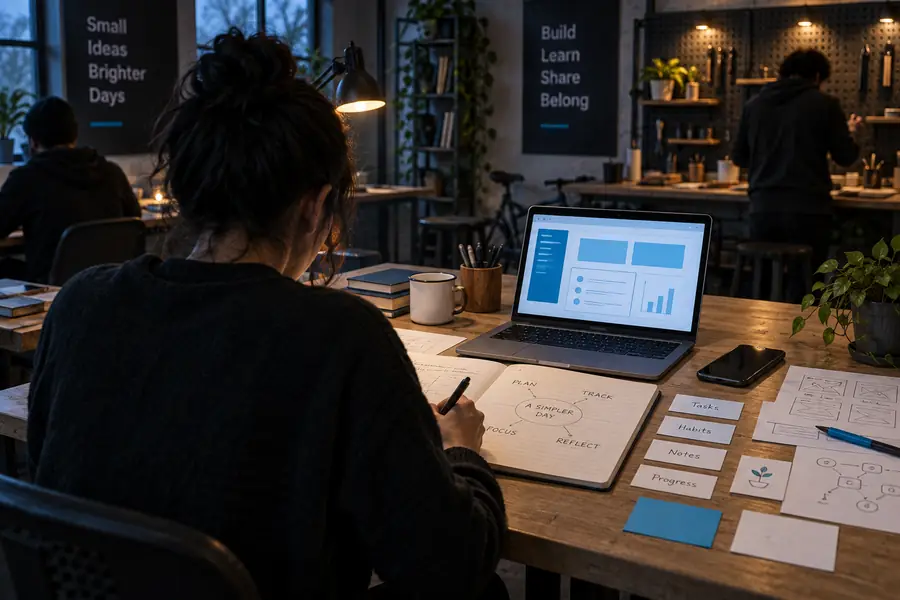 Anfängerprojekt zur Planung eines kleinen Produktivitätstools